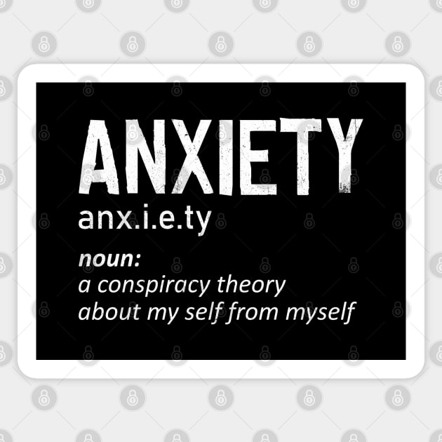 Anxiety Sticker by INTHROVERT